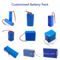 Batteria ricaricabile di liti di litio 18500 - 1200 mAh